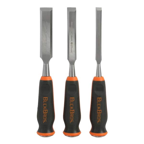 Buck Bros. 1/2 in., 3/4 in., 1 in. Comfort Grip Set 3 (-Piece)