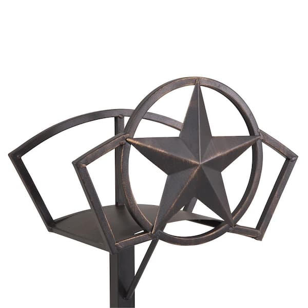 Hampton Bay Star Steel Hose Stand 117-HB - The Home Depot