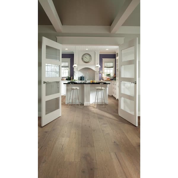 Belvoir Romanesque Hickory 9/16 in. T X 7.5 in. W Tongue and Groove Engineered Hardwood Flooring (31.09 sq.ft./case)