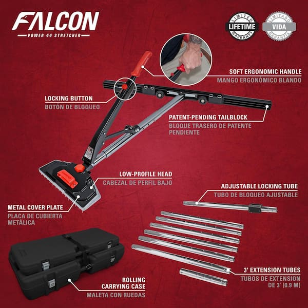 FALCON Power 44 in. Carpet Stretcher Value Kit