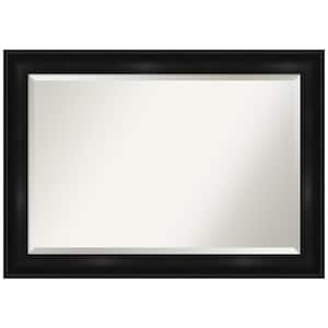 Grand Black 41.75 in. H x 29.75 in. W Framed Wall Mirror