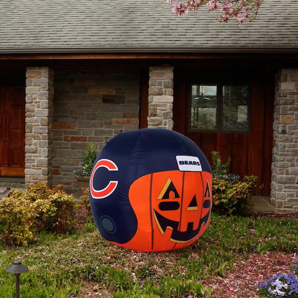 Chicago Bears Halloween Inflatable Jack-O' Helmet SC-44100 - The Home Depot