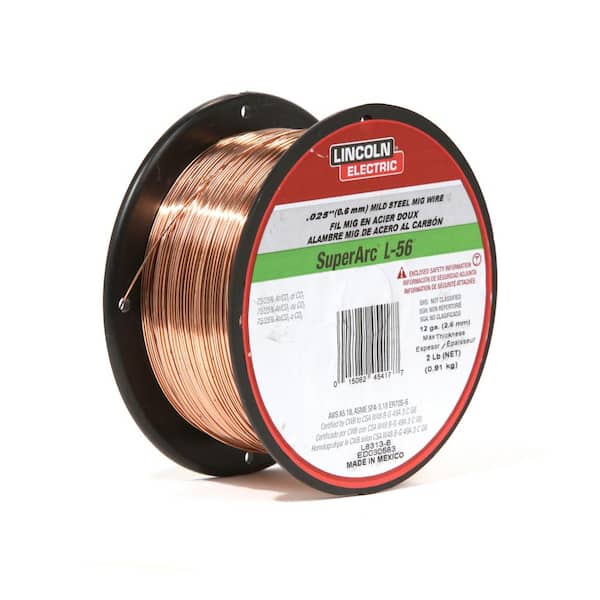 Lincoln Electric Co ED030631 .030 L-56 2lb MIG Wire for sale online 