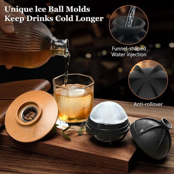 Lynzavix Whiskey Smoker Kit with Torch, 6 Flavors Wood Chips