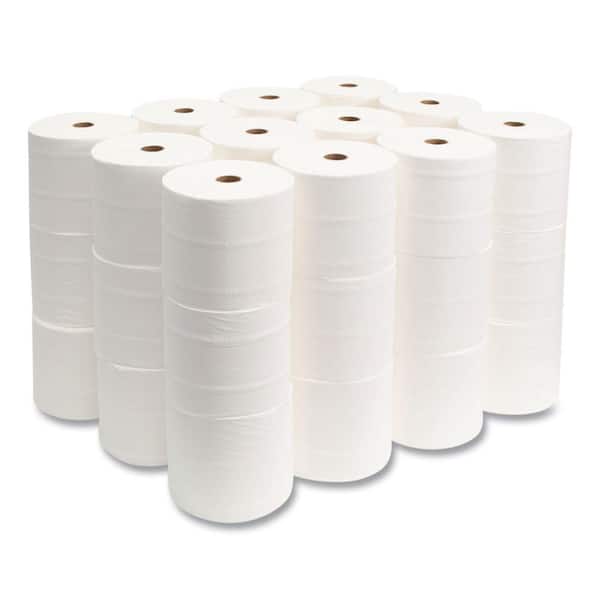 Recycled 2-Ply Small Core Toilet Paper, Septic Safe, Natural White, 1,000 Sheets, 36 Rolls/Carton Recycled 2-Ply Small Core Toilet Paper, Septic Safe, Natural White, 1,000 Sheets, 36 Rolls/Carton