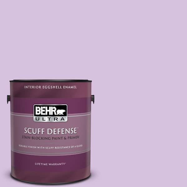 BEHR ULTRA 1 gal. #660A-3 New Violet Extra Durable Eggshell Enamel Interior Paint & Primer