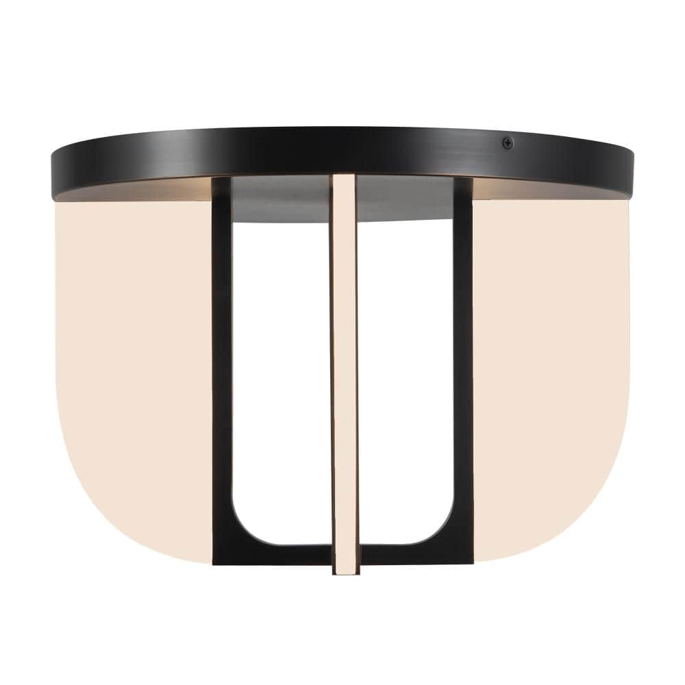 Anders 17-in Urban Bronze dimmable LED Semi-Flush Mount price history on PriceWatchPro