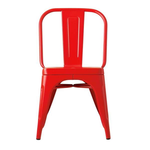 Unbranded Garden Red Side Chair