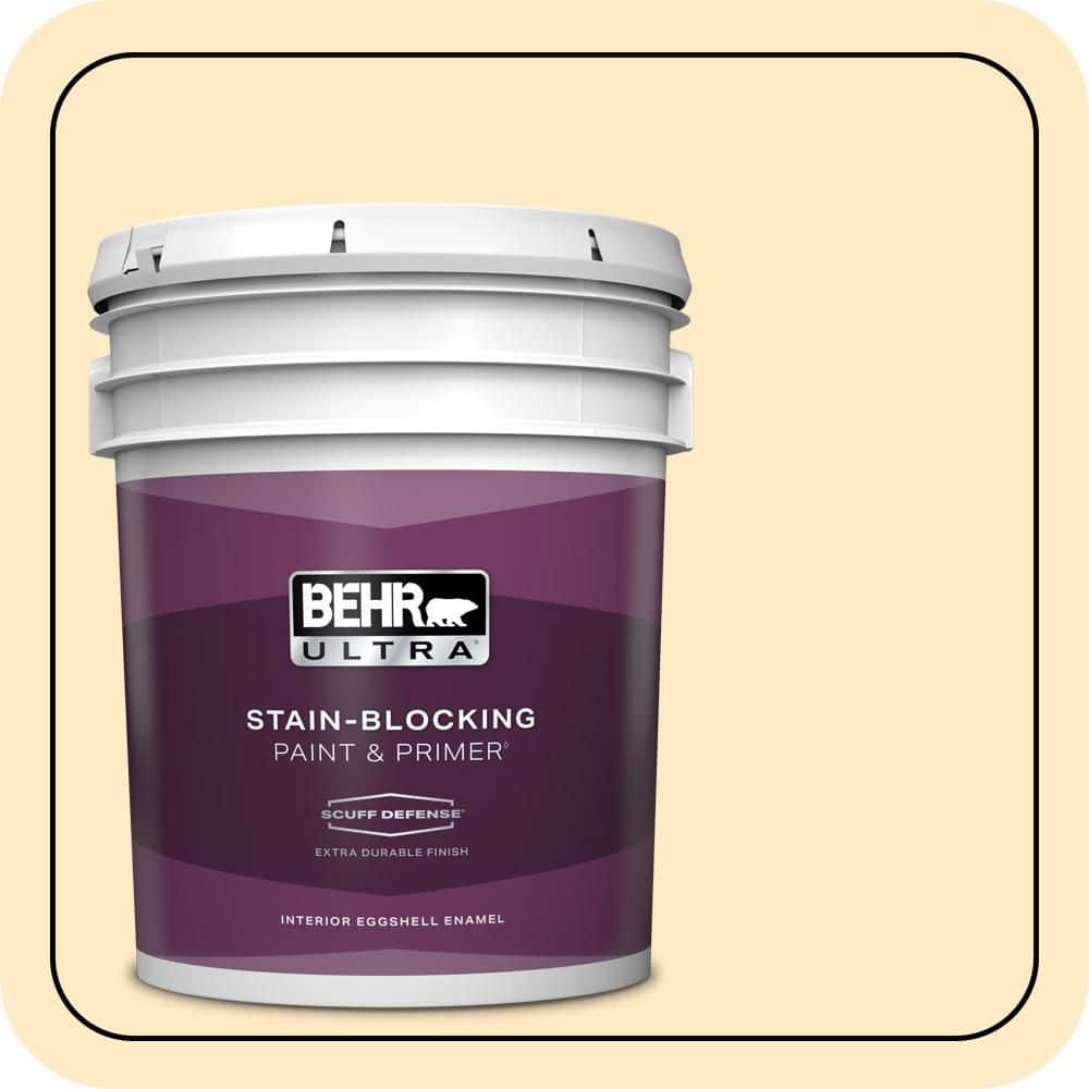 5 gal. #P250-1 Papaya Sorbet Extra Durable Eggshell Enamel Interior Paint & Primer price history on PriceWatchPro