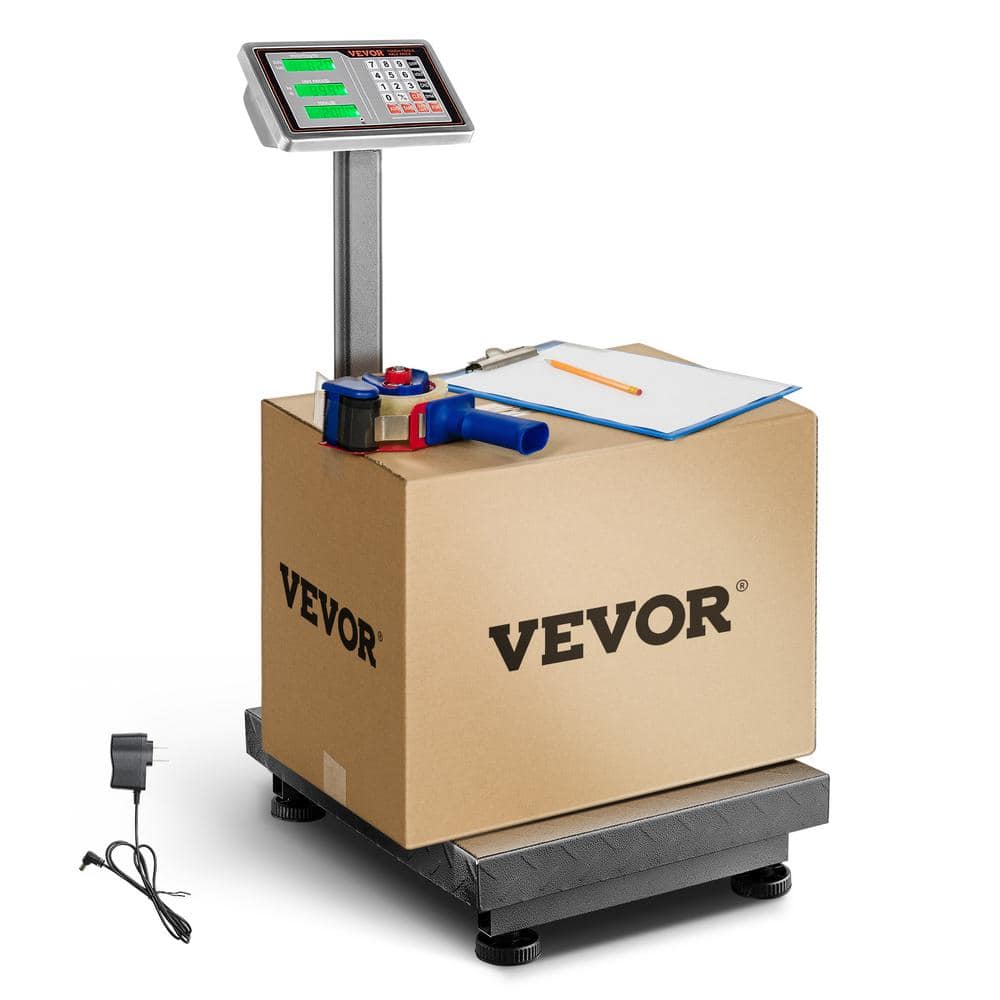 VEVOR Digital Shipping Scale 440 lbs. LCD Screen Package Food