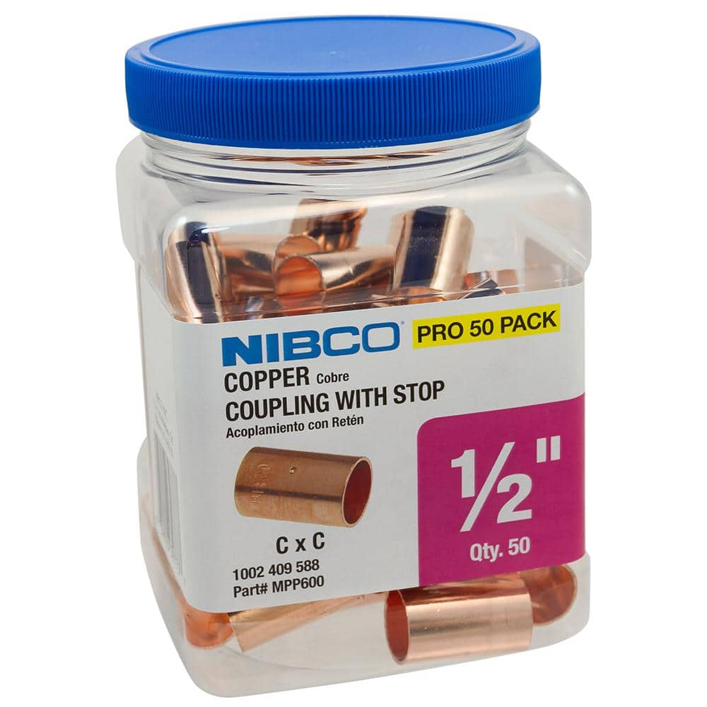 NIBCO 1/2 In. Wrot Copper Tube Cap Fitting (10-Pack) CP617HD12 - The ...