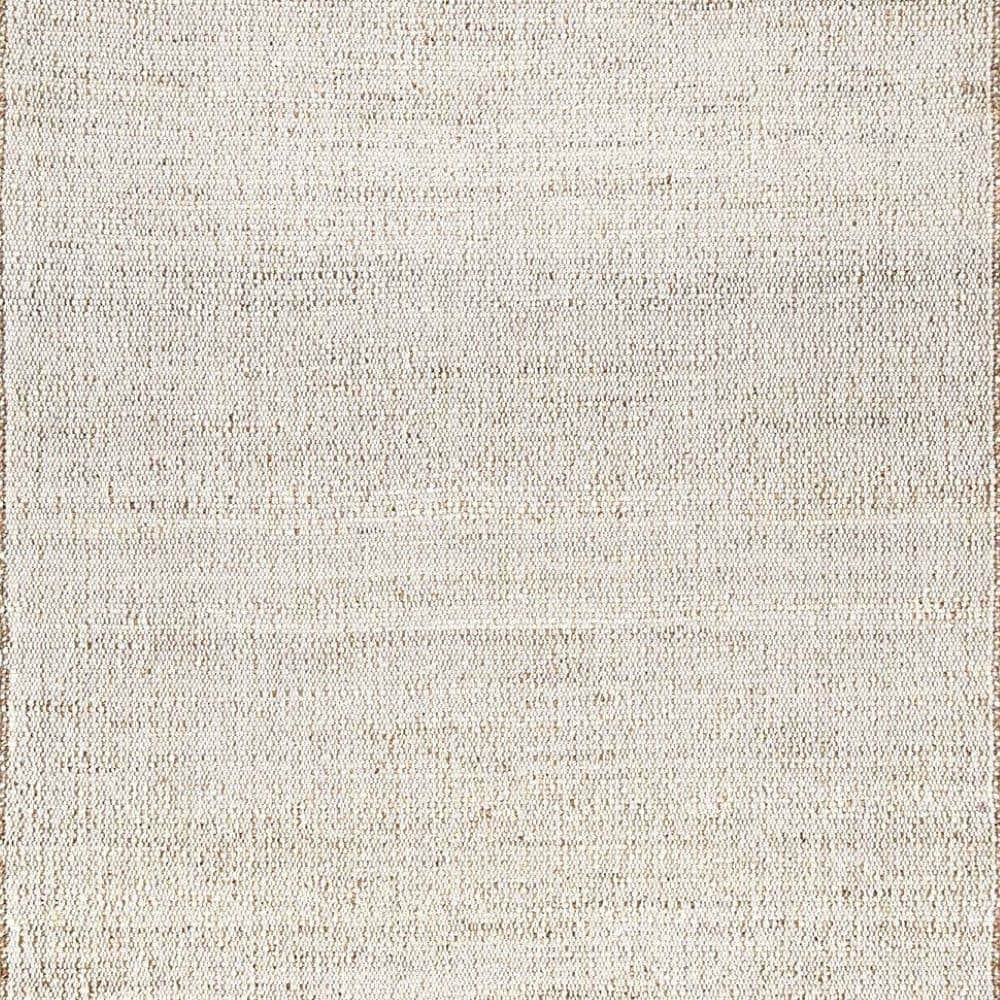 Elfriede Round Natural Jute & Cotton 6' Area Rug