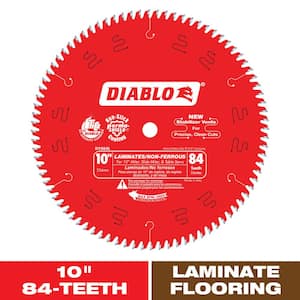 10in. x 84-Tooth Laminate and Non-Ferrous Metal Saw Blade