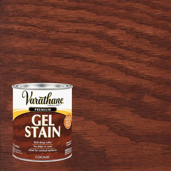 1 qt. Cognac Semi-Transparent Gel Interior Wood Stain