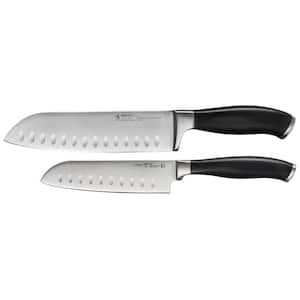 Elan Stainless Steel 2-pc Asian Knife Set