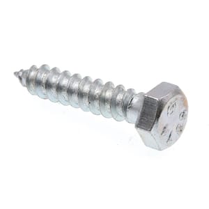 A307 Grade A Zinc Plated Steel 5/16 in. x 1-1/2 in. External Hex Lag Screws (50-Pack)