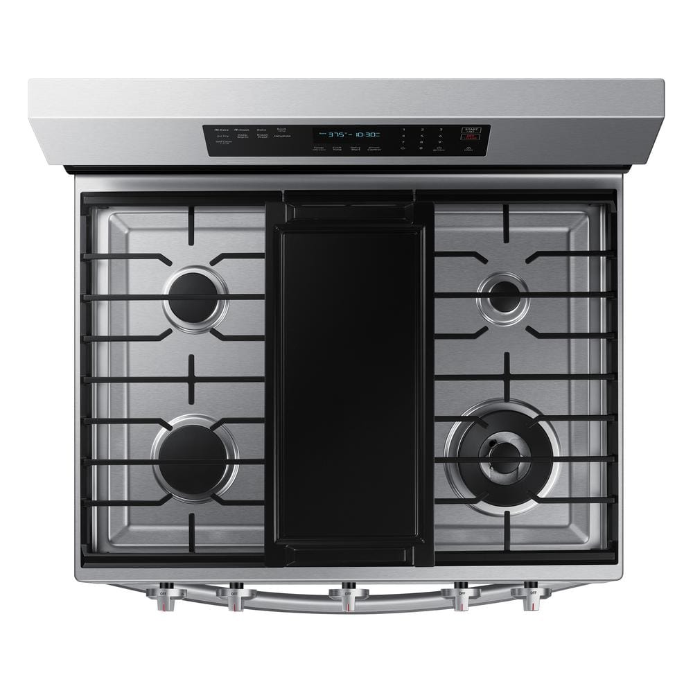 Samsung 6.0 Cu. Ft. Stainless Steel Smart Gas Range with Convection