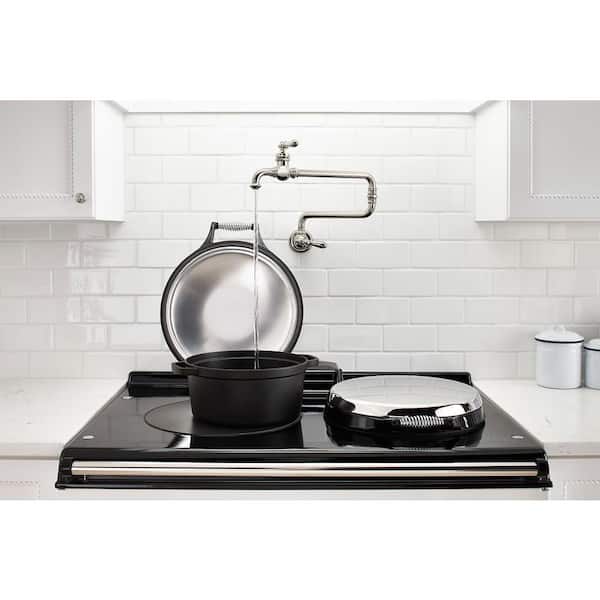 Artifacts Wall Mounted Pot Filler with 22 in. Extended Spout in Oil-Rubbed Bronze