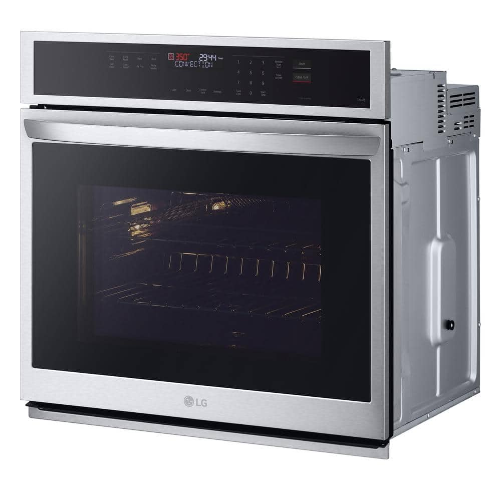 LG 4.7 Cu. Ft. Black Stainless Steel Smart Wall Oven