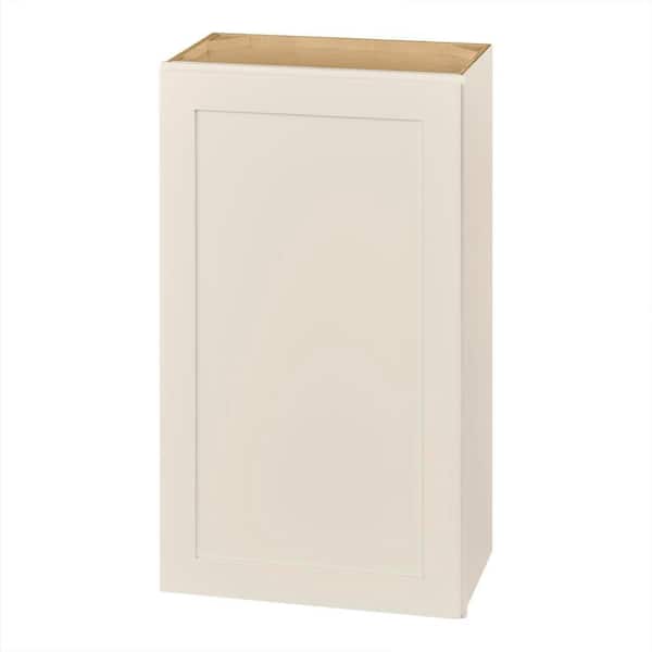 Avondale 21 in. W x 12 in. D x 36 in. H Ready to Assemble Plywood Shaker Wall Kitchen Cabinet in Antique White