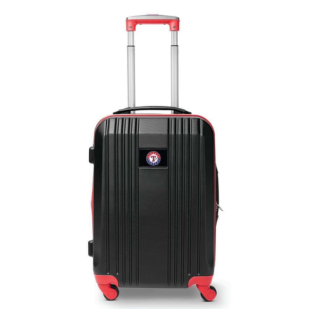 Denco MLB Texas Rangers 21 in. Hardcase 2-Tone Luggage Carry-On
