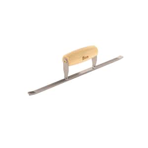 14 in. x 1/2 in. Round Bit Grapevine Sledrunner/Jointer with Wood Handle