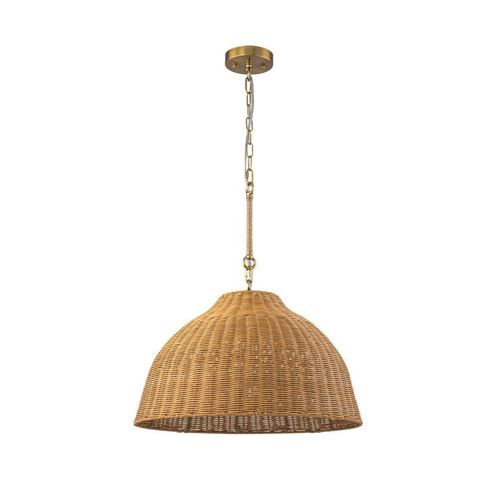 2-Light Gold Dome Farmhouse Ranttan Pendant Light price history on PriceWatchPro