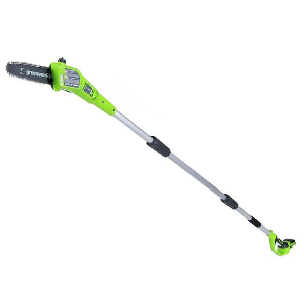 Greenworks 8 in. 24-Volt Cordless Battery Pole Saw (Tool Only)