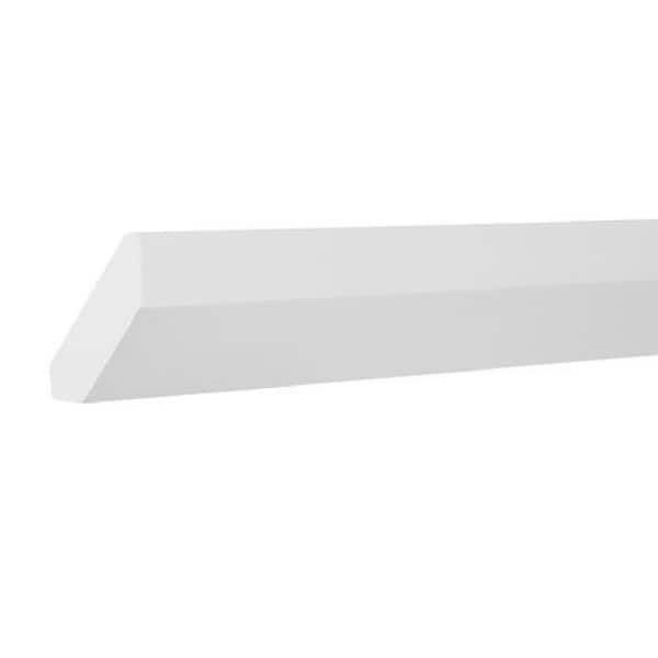 Avondale/Leyton 91.5 in. W x 2.65 in. H Crown Moulding in Alpine White