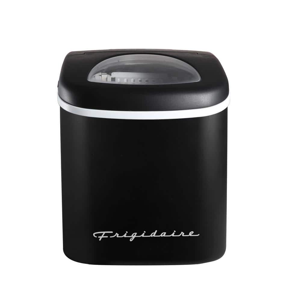 【Euma】Black inc FifryC Frigidaire 26 lbs. Freestanding Ice Maker 8.7 in. Wide in