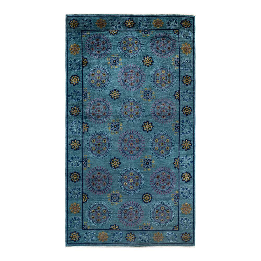 Suzani One-of-a-Kind Handmade Green 16 ft. 8 in. x 9 ft. 2 in. Indoor Area Rug price history on PriceWatchPro