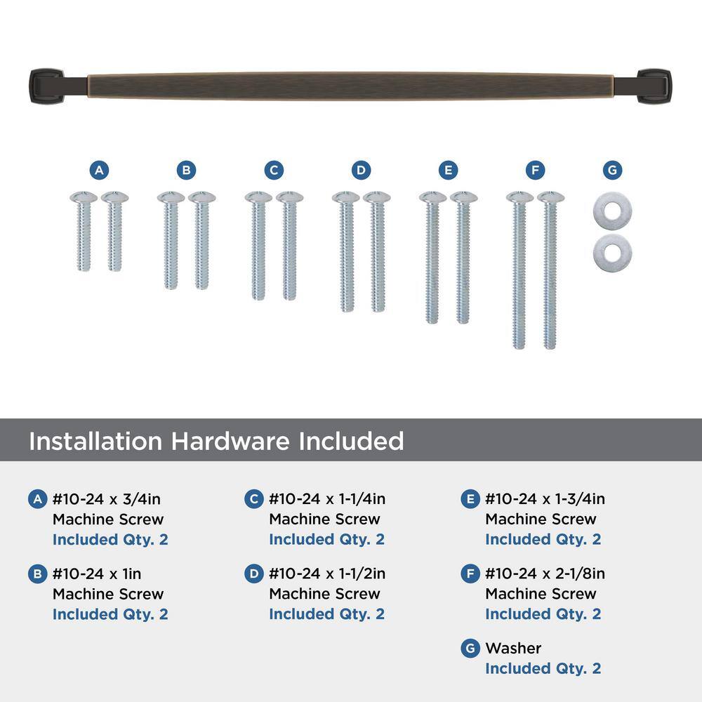 Oil Rubbed Bronze 18" Stature Appliance Pull
