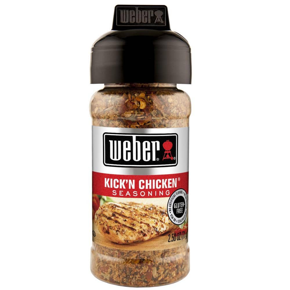6 Pack  Weber Kick 'n Chicken Seasoning (7.25 oz.) 