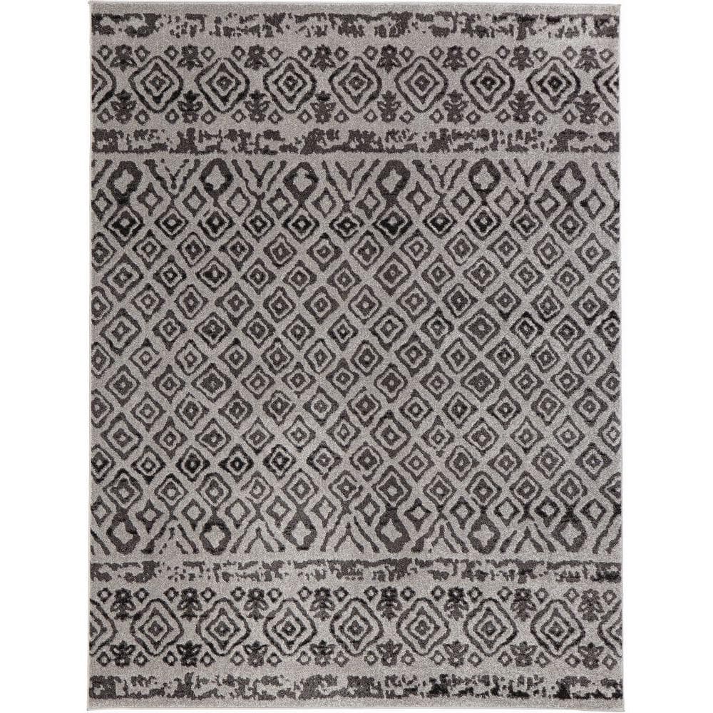Tribal Essence Gray 9 ft. x 13 ft. Area Rug price history on PriceWatchPro