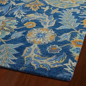 Helena Blue 5 ft. x 8 ft. Area Rug