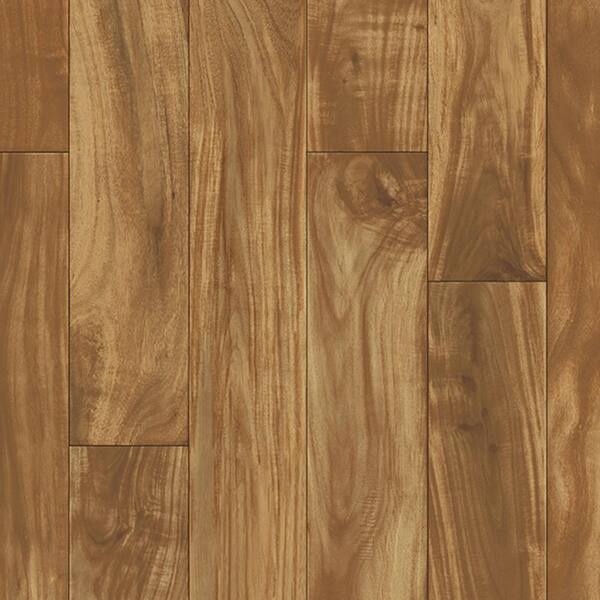 TrafficMaster Acacia Plank Natural Residential Vinyl Sheet, Sold by 13.2 ft. Wide x Custom Length