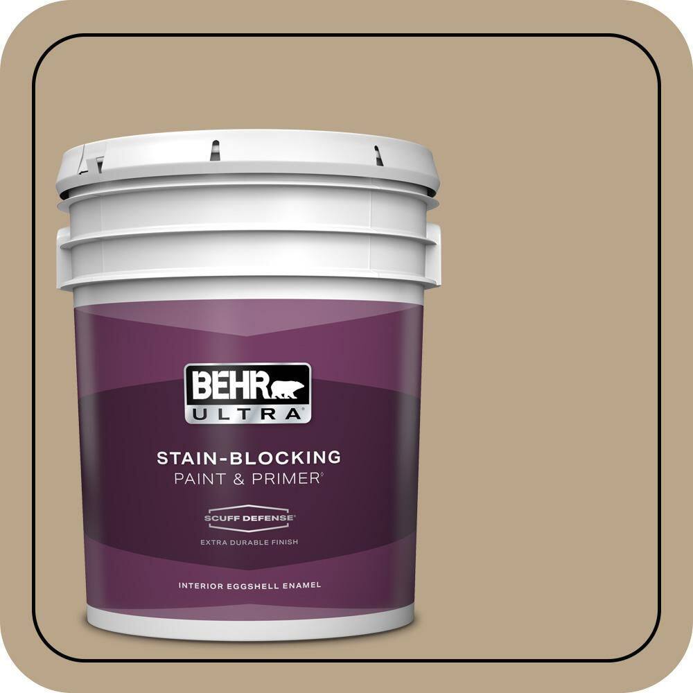 5 gal. #710D-4 Harvest Brown Extra Durable Eggshell Enamel Interior Paint & Primer price history on PriceWatchPro