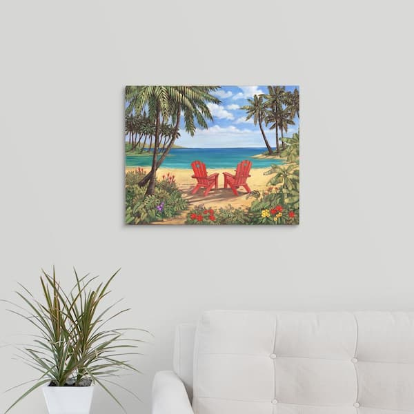 GreatBigCanvas "Discovery Bay II" by Paul Brent Canvas Wall Art