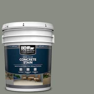 5 gal. #PFC-43 Peaceful Glade Solid Color Flat Interior/Exterior Concrete Stain