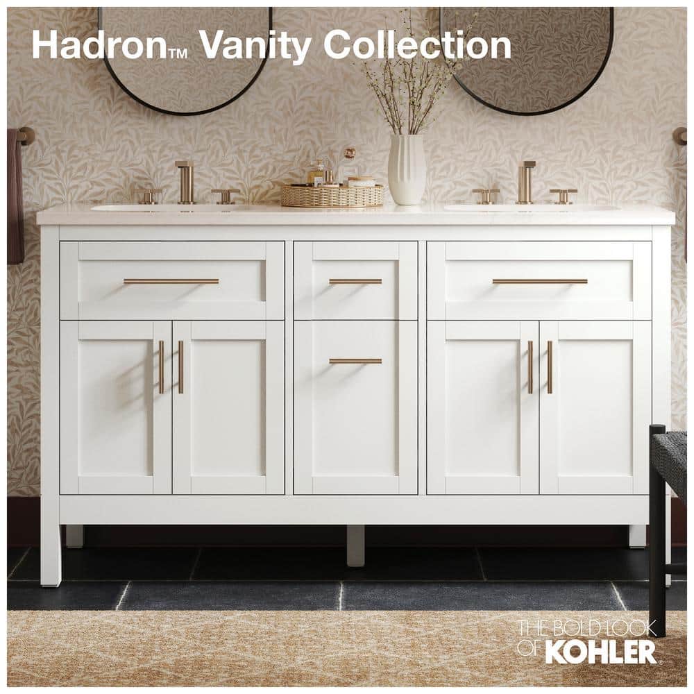 Light Oak 36" Single Bathroom Vanity Set with Quartz Top