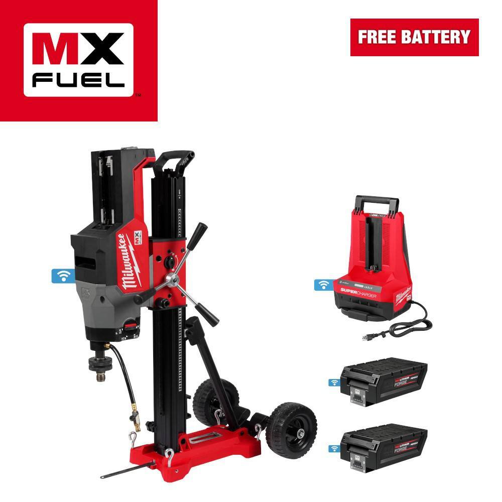 Milwaukee Mx Fuel Lithium Ion Core Drill Rig Kit With Forge Hd