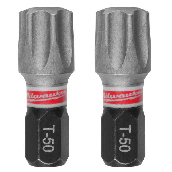 Milwaukee SHOCKWAVE Impact Duty 1 in. T50 Torx Alloy Steel Screw