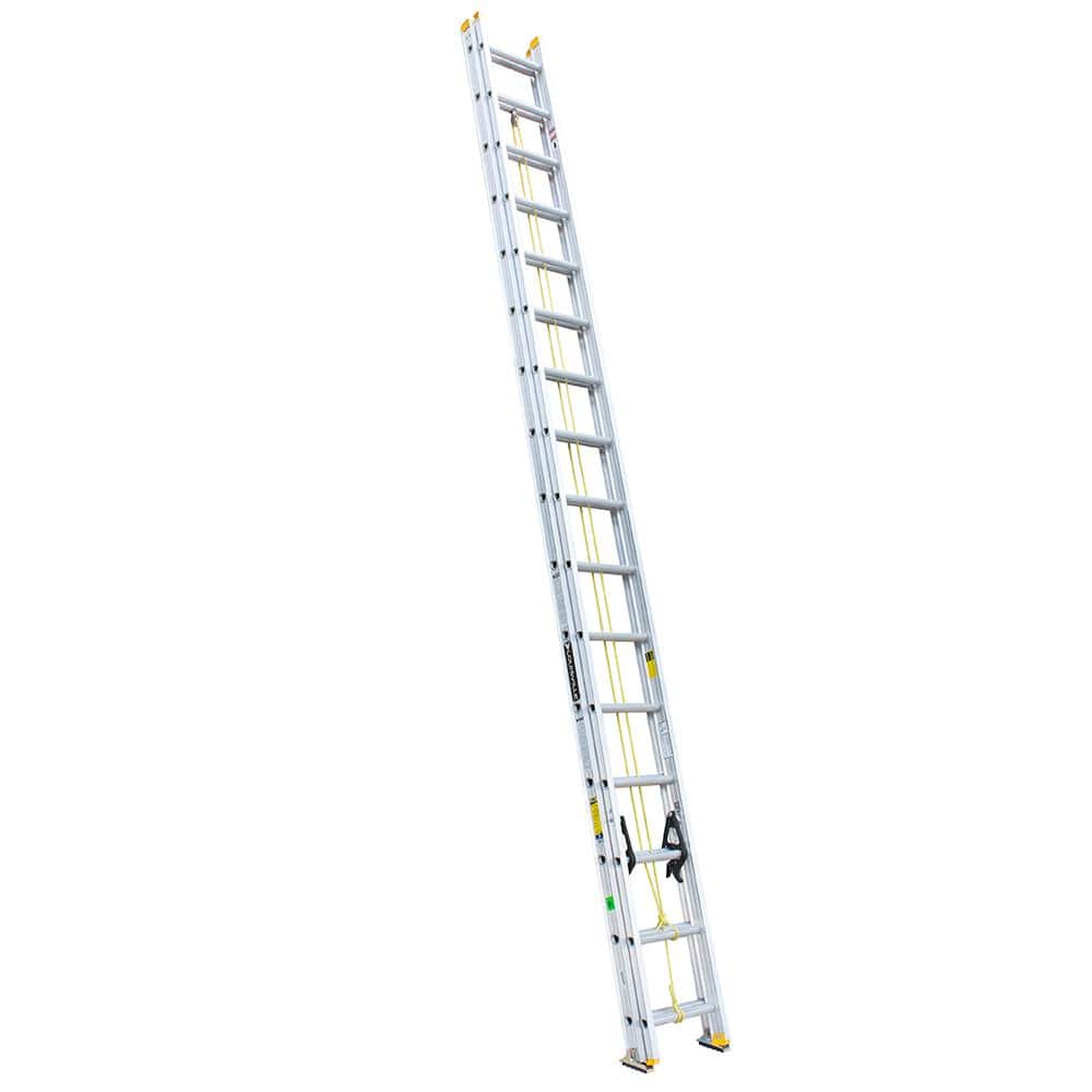 Louisville Lader 443-AE1660 Louisville Ladder® AE1660 Series Aluminum  3-Section Extension Ladders - 48.000 ft - Extended Length