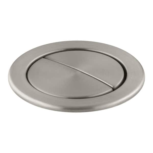 KOHLER Persuade Dual-Flush Actuator in Vibrant Brushed Nickel