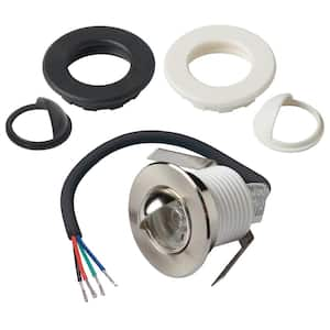 Multi-Color RGB Mini Recessed LED Puck Light - Indoor/Outdoor