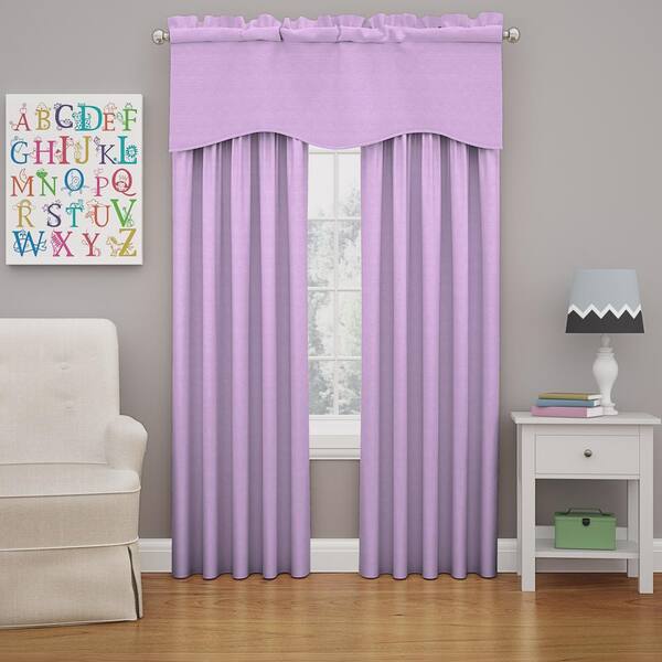 Eclipse Light Purple Rod Pocket, Light Purple Curtains