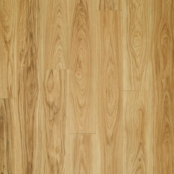 Outlast+ Cheshire Bluff Hickory 12 mm T x 6.14 in. W x 47.24 in. L Waterproof Laminate Wood Flooring (16.12 sq.ft./case)