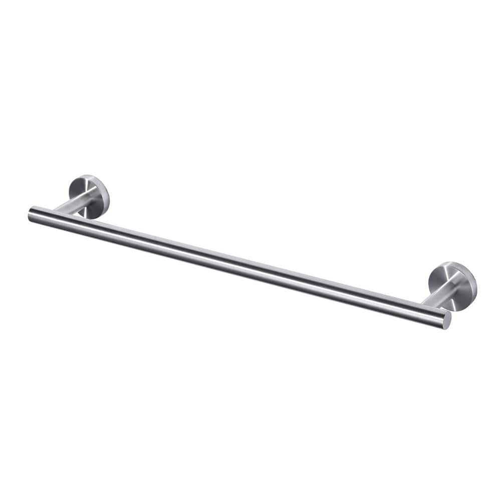 20 in. Stainless Steel Wall Mounted Single Towel Bar in Brushed Nickel price history on PriceWatchPro
