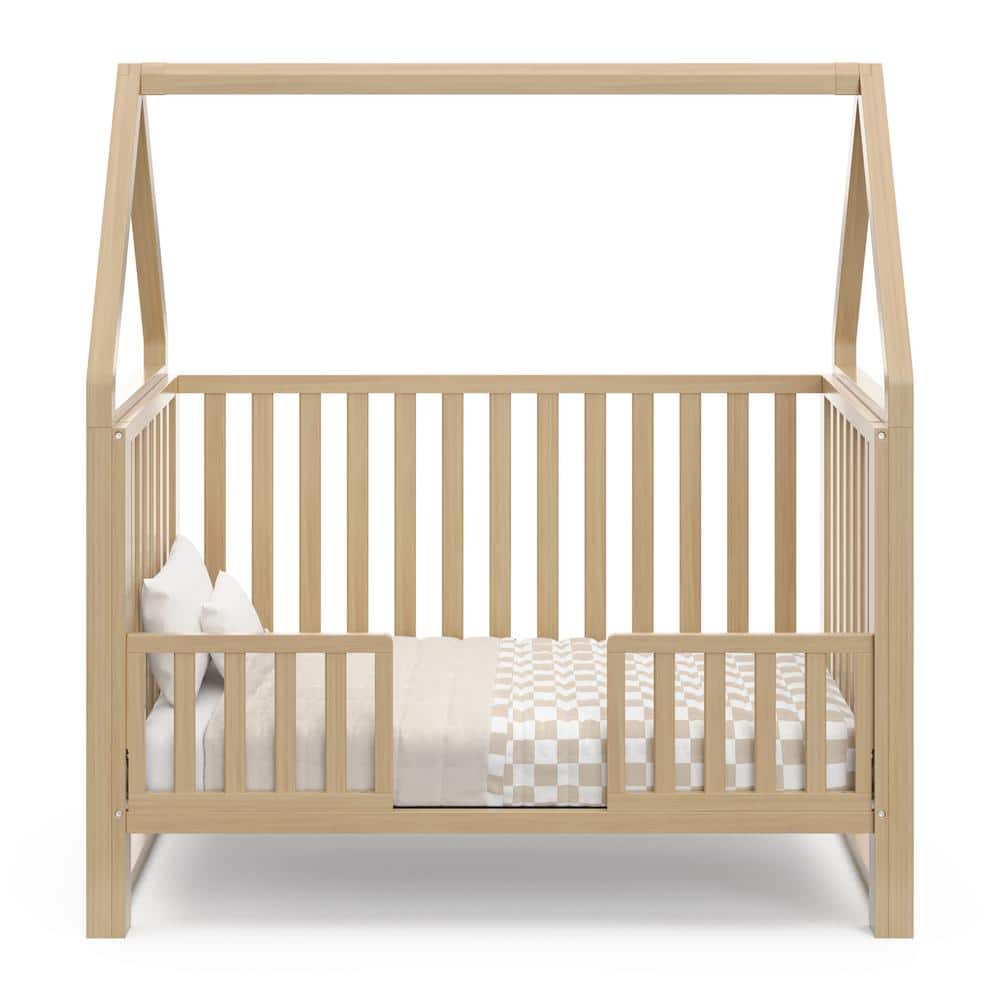 Driftwood 5-in-1 Convertible Crib with Playhouse Design