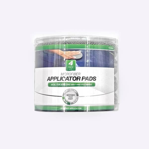 Microfiber Wax Applicator Pads 4PK